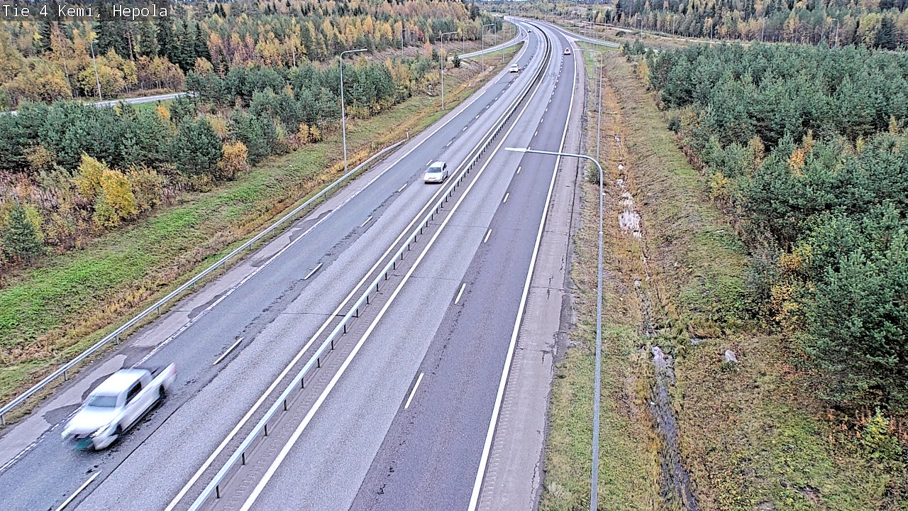 Kelikamerat Kuva Tie 4 Kemi, Hepola, Kemi, Lappi