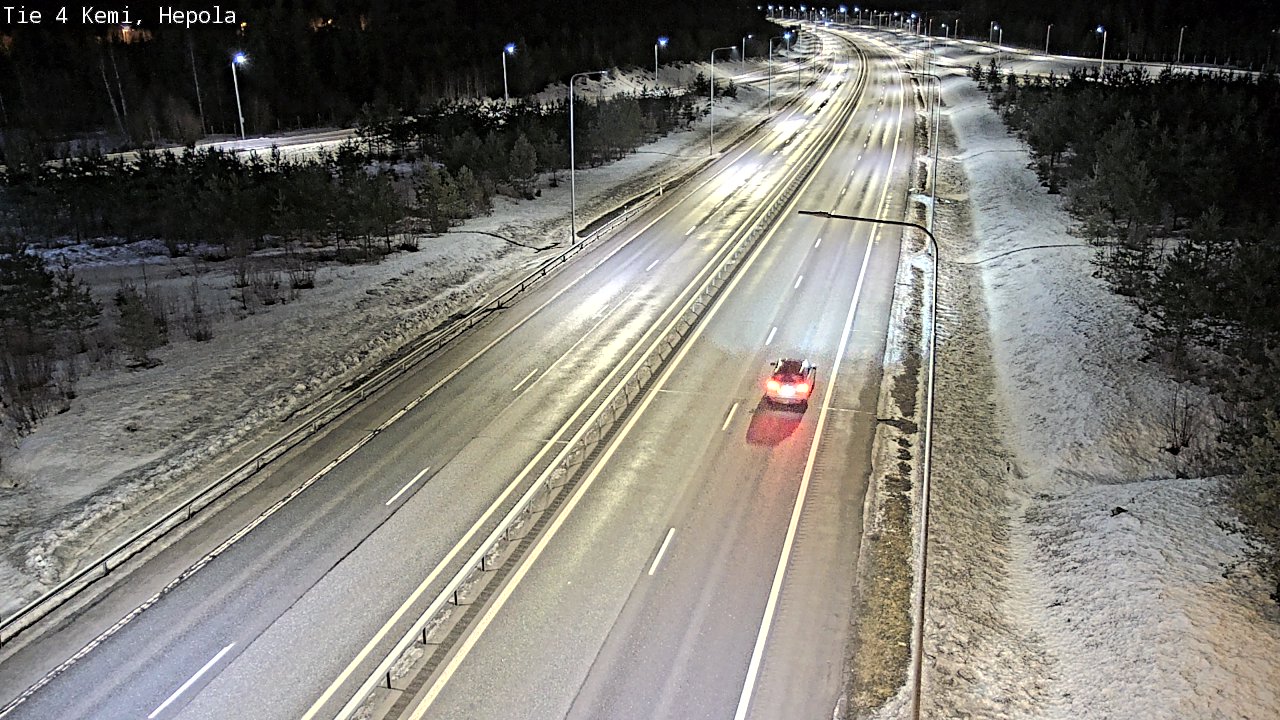 Kelikamerat Kuva Tie 4 Kemi, Hepola, Kemi, Lappi