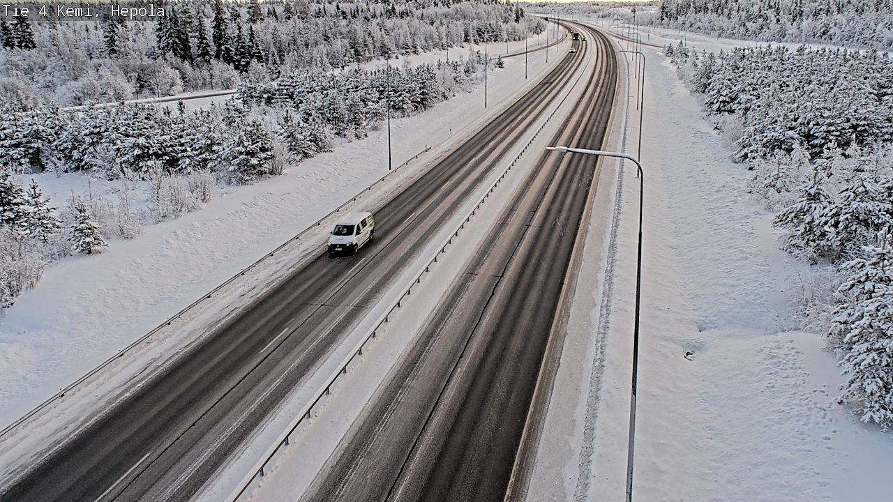 Weather Camera Image Road 4 Kemi, Hepola, Kemi, Lappi