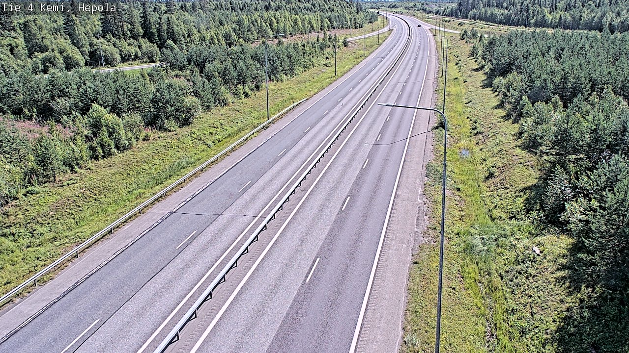 Kelikamerat Kuva Tie 4 Kemi, Hepola, Kemi, Lappi