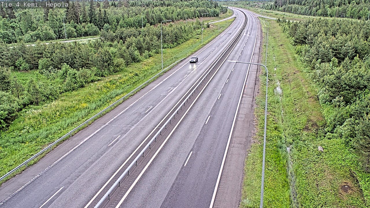 Kelikamerat Kuva Tie 4 Kemi, Hepola, Kemi, Lappi