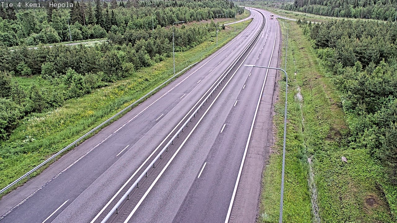 Kelikamerat Kuva Tie 4 Kemi, Hepola, Kemi, Lappi