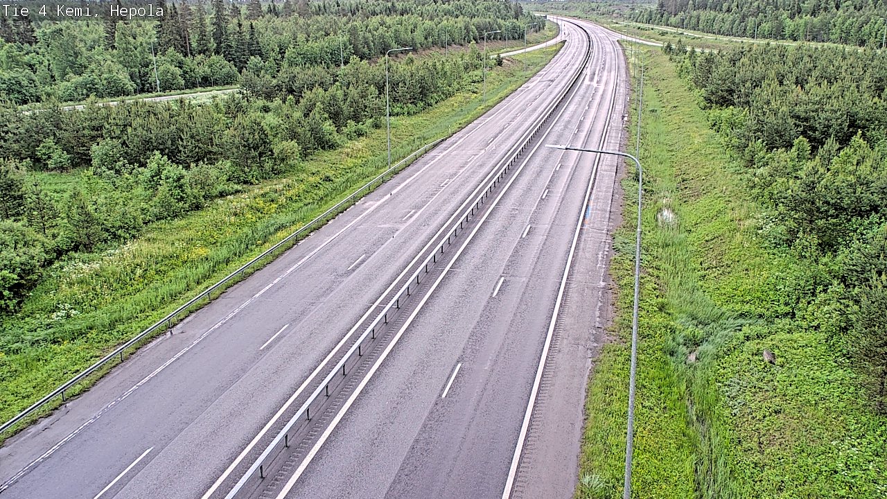 Kelikamerat Kuva Tie 4 Kemi, Hepola, Kemi, Lappi
