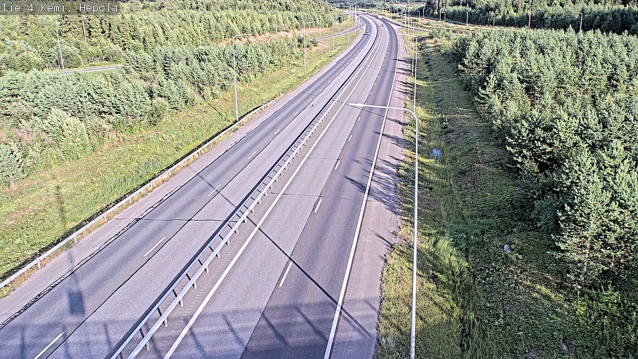 Kelikamerat Kuva Tie 4 Kemi, Hepola, Kemi, Lappi
