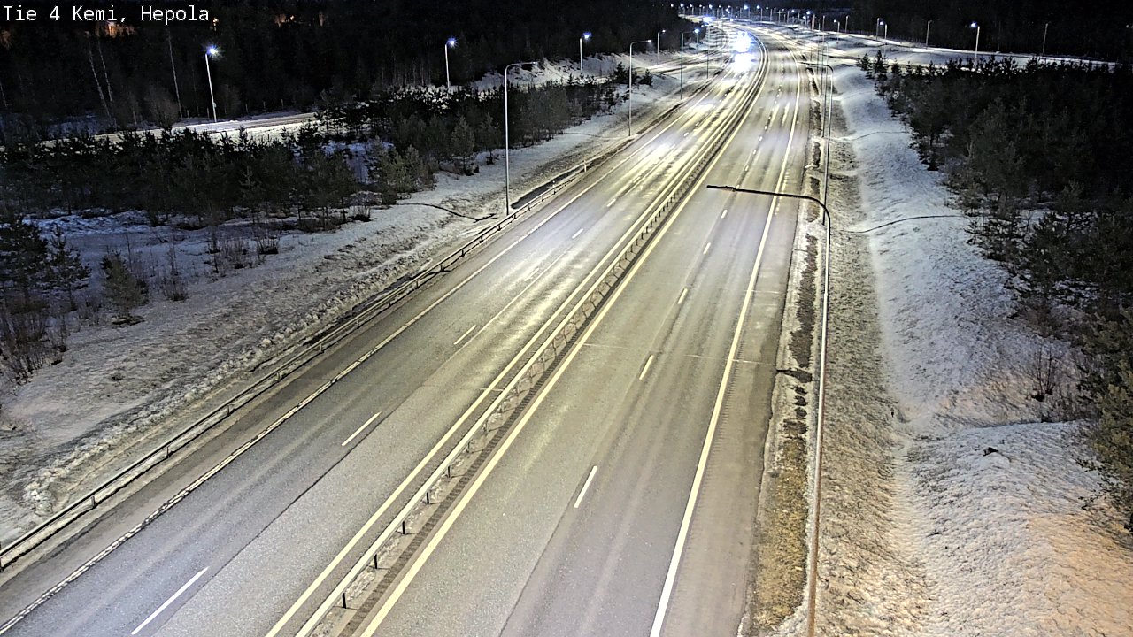 Kelikamerat Kuva Tie 4 Kemi, Hepola, Kemi, Lappi