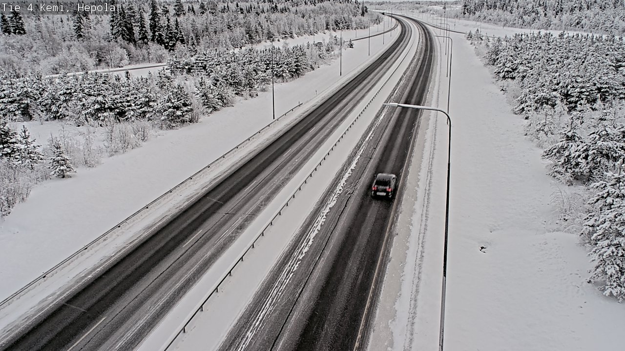 Kelikamerat Kuva Tie 4 Kemi, Hepola, Kemi, Lappi