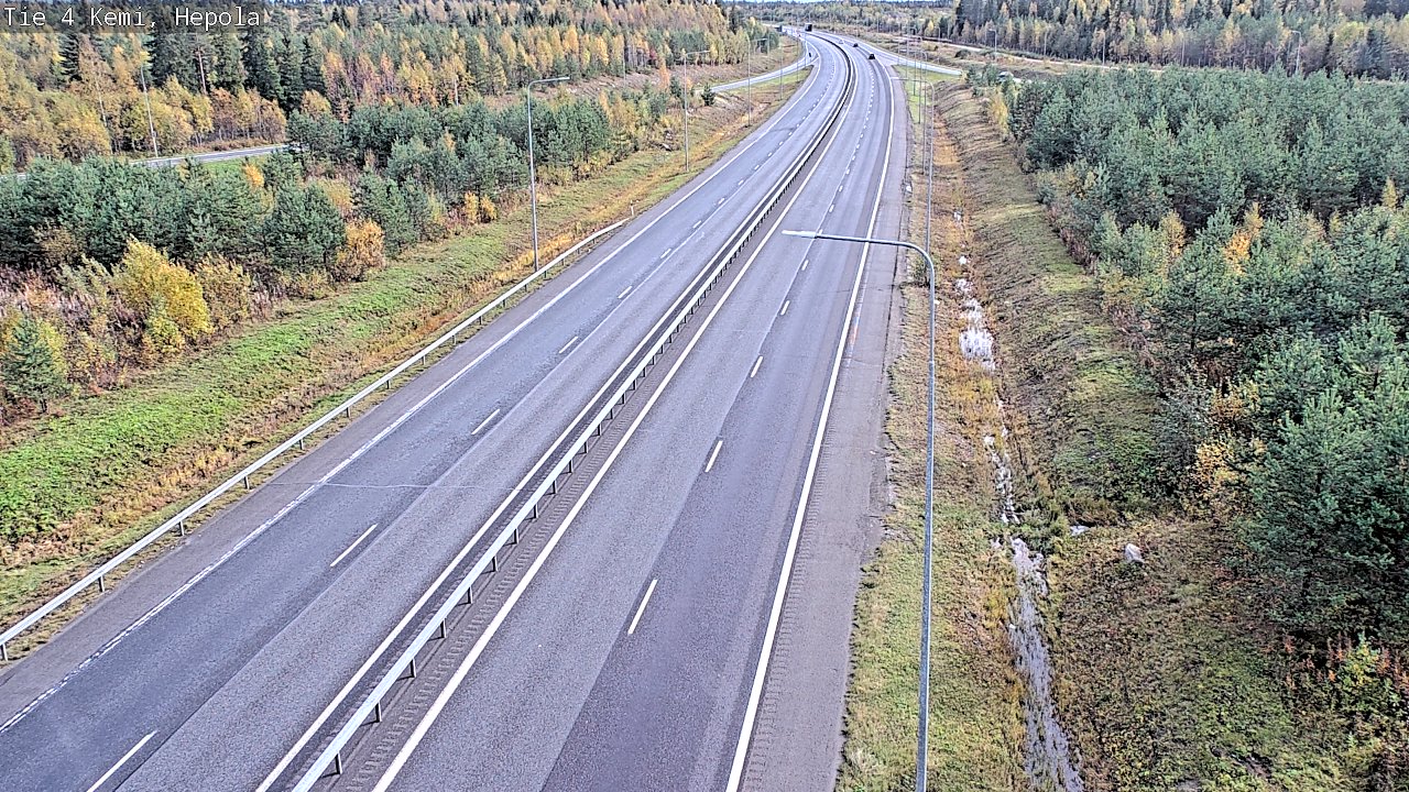 Kelikamerat Kuva Tie 4 Kemi, Hepola, Kemi, Lappi