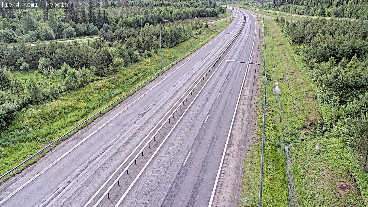 Weather Camera Image Road 4 Kemi, Hepola, Kemi, Lappi