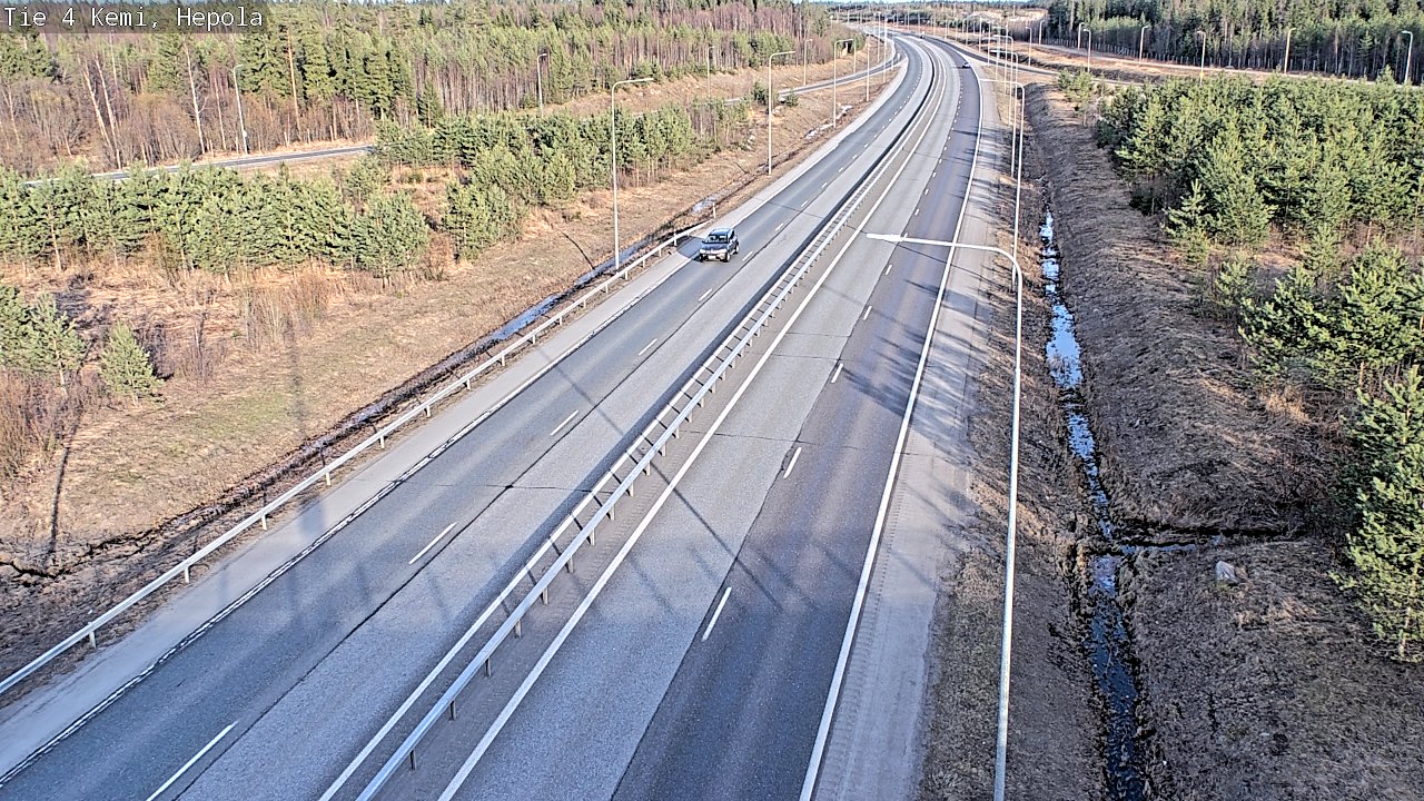 Kelikamerat Kuva Tie 4 Kemi, Hepola, Kemi, Lappi