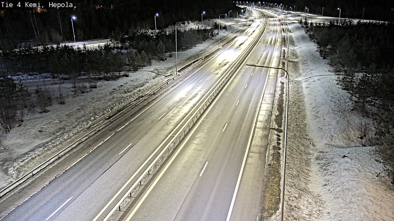 Kelikamerat Kuva Tie 4 Kemi, Hepola, Kemi, Lappi