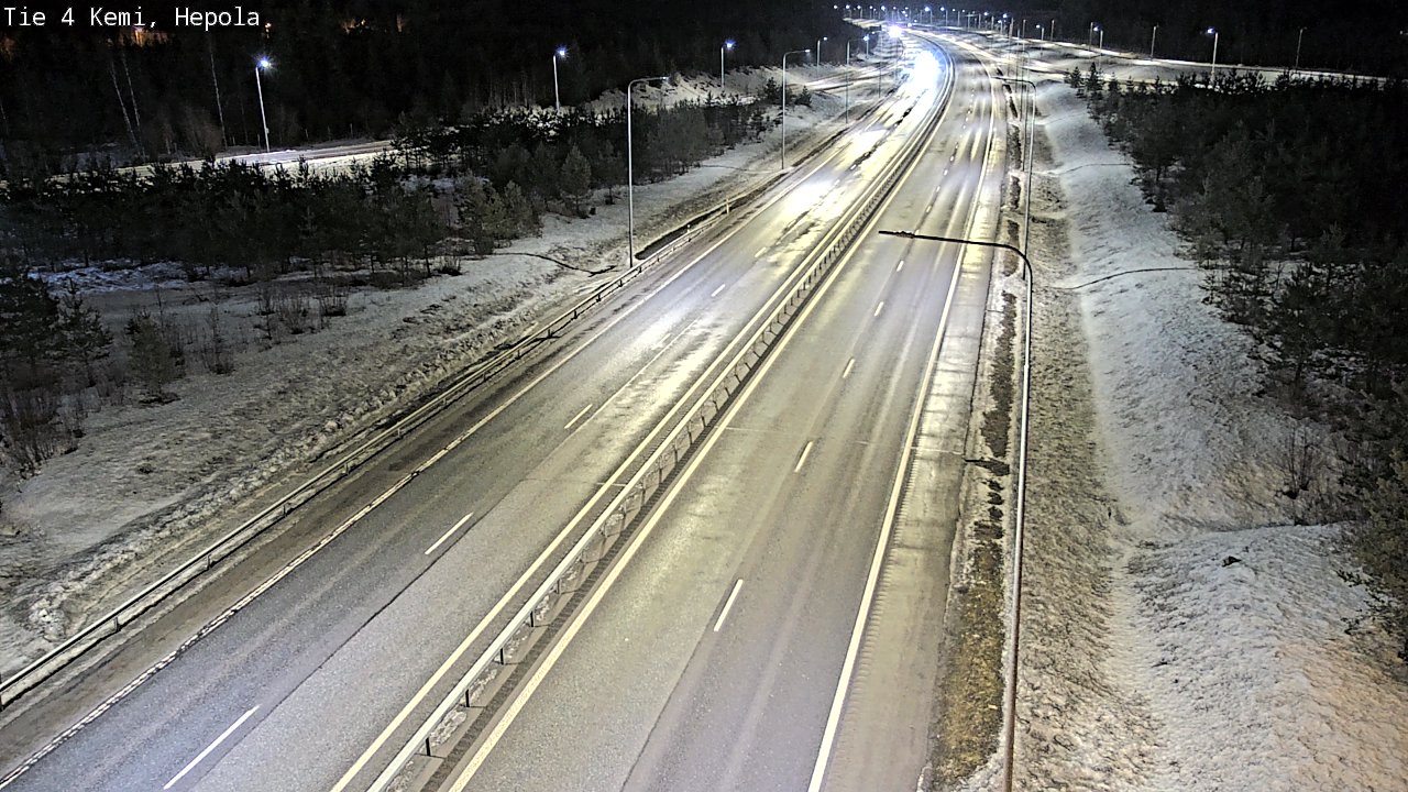 Kelikamerat Kuva Tie 4 Kemi, Hepola, Kemi, Lappi