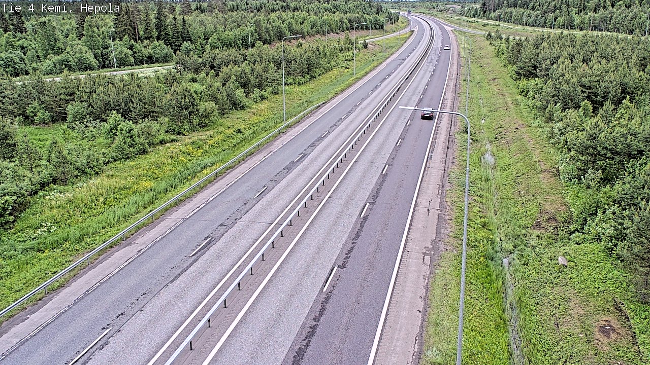 Weather Camera Image Road 4 Kemi, Hepola, Kemi, Lappi