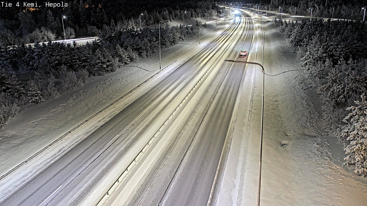 Kelikamerat Kuva Tie 4 Kemi, Hepola, Kemi, Lappi
