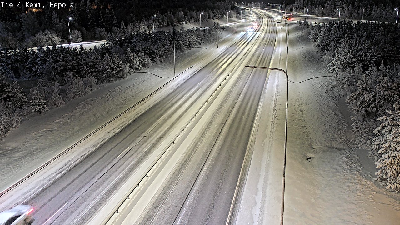 Kelikamerat Kuva Tie 4 Kemi, Hepola, Kemi, Lappi