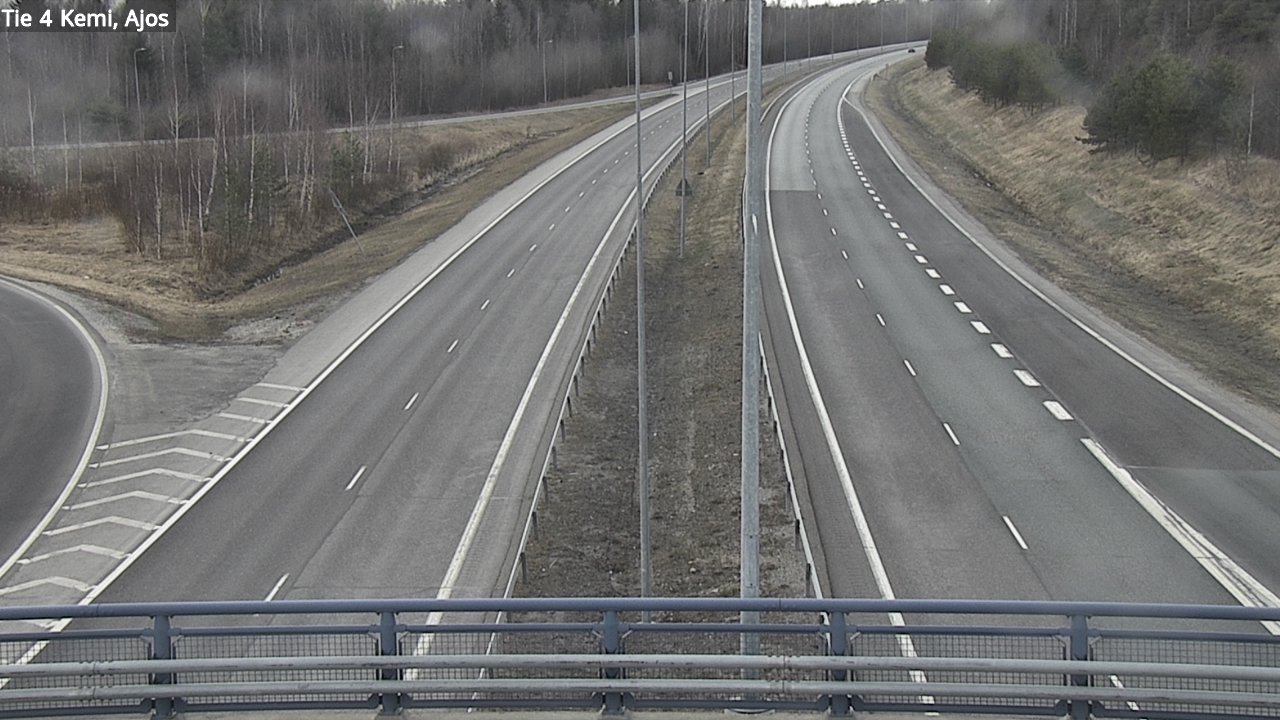 Weather Camera Image Road 4 Kemi, Ajos, Kemi, Lappi