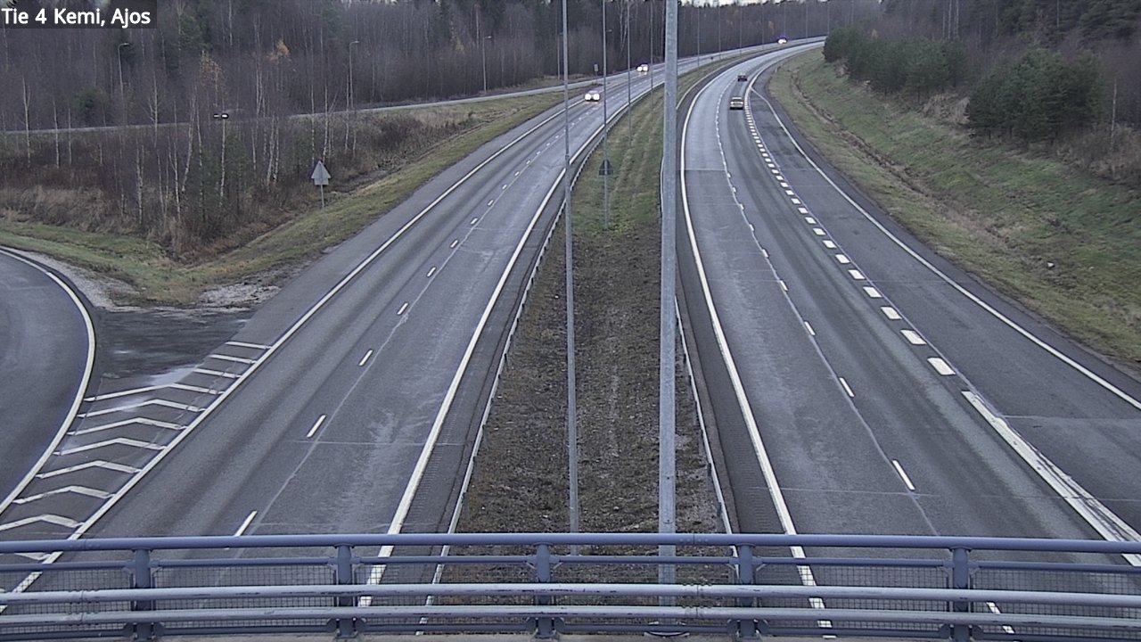 Kelikamerat Kuva Tie 4 Kemi, Ajos, Kemi, Lappi