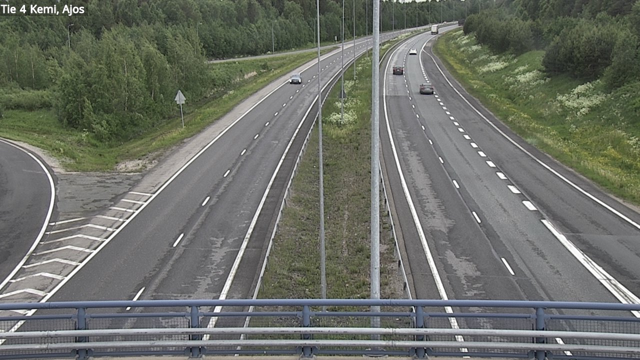 Weather Camera Image Road 4 Kemi, Ajos, Kemi, Lappi