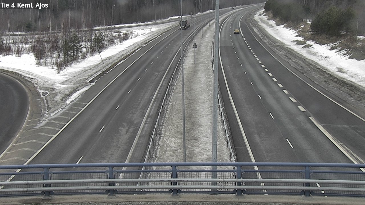 Weather Camera Image Road 4 Kemi, Ajos, Kemi, Lappi