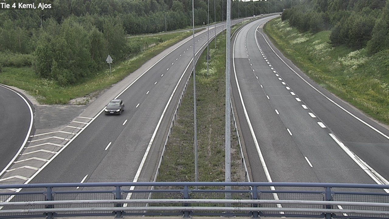 Kelikamerat Kuva Tie 4 Kemi, Ajos, Kemi, Lappi