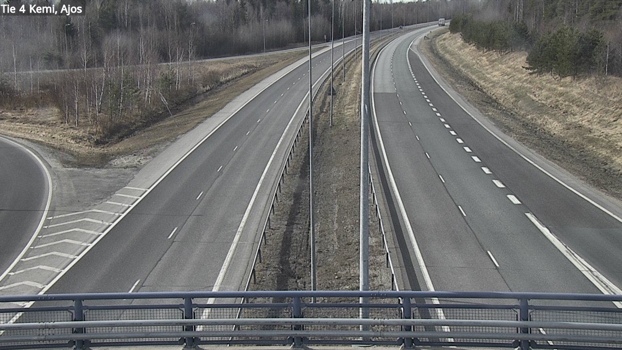 Weather Camera Image Road 4 Kemi, Ajos, Kemi, Lappi