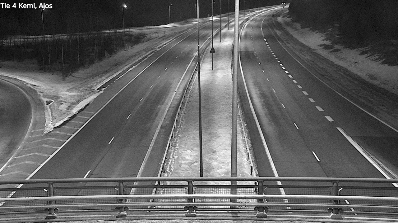 Kelikamerat Kuva Tie 4 Kemi, Ajos, Kemi, Lappi