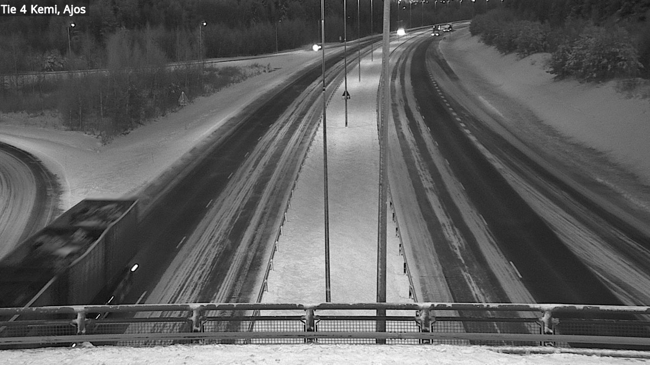 Weather Camera Image Road 4 Kemi, Ajos, Kemi, Lappi