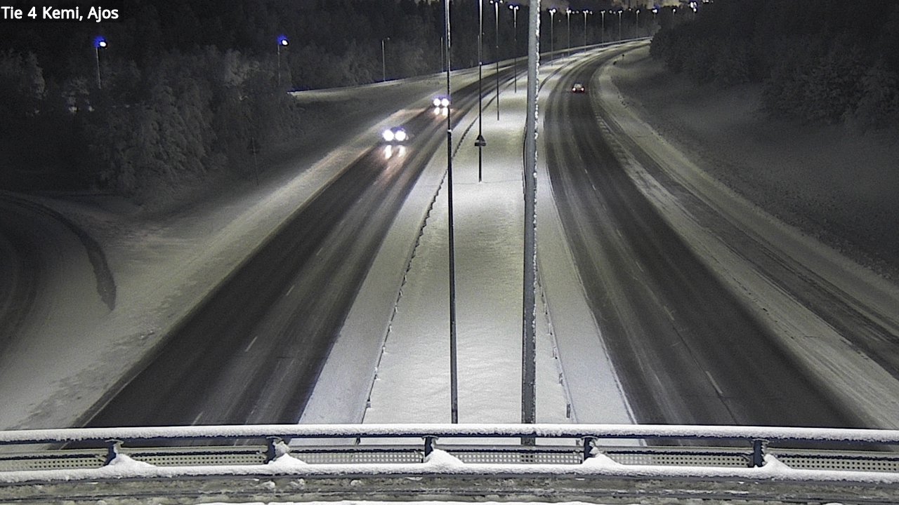 Kelikamerat Kuva Tie 4 Kemi, Ajos, Kemi, Lappi