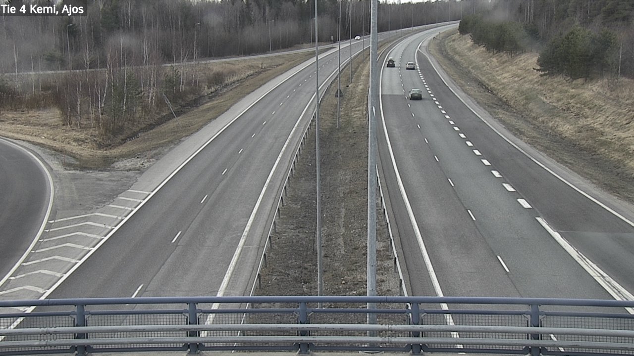 Weather Camera Image Road 4 Kemi, Ajos, Kemi, Lappi