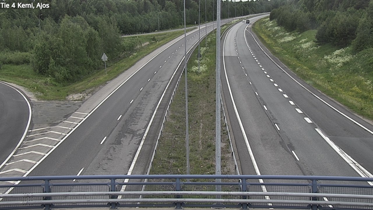Weather Camera Image Road 4 Kemi, Ajos, Kemi, Lappi