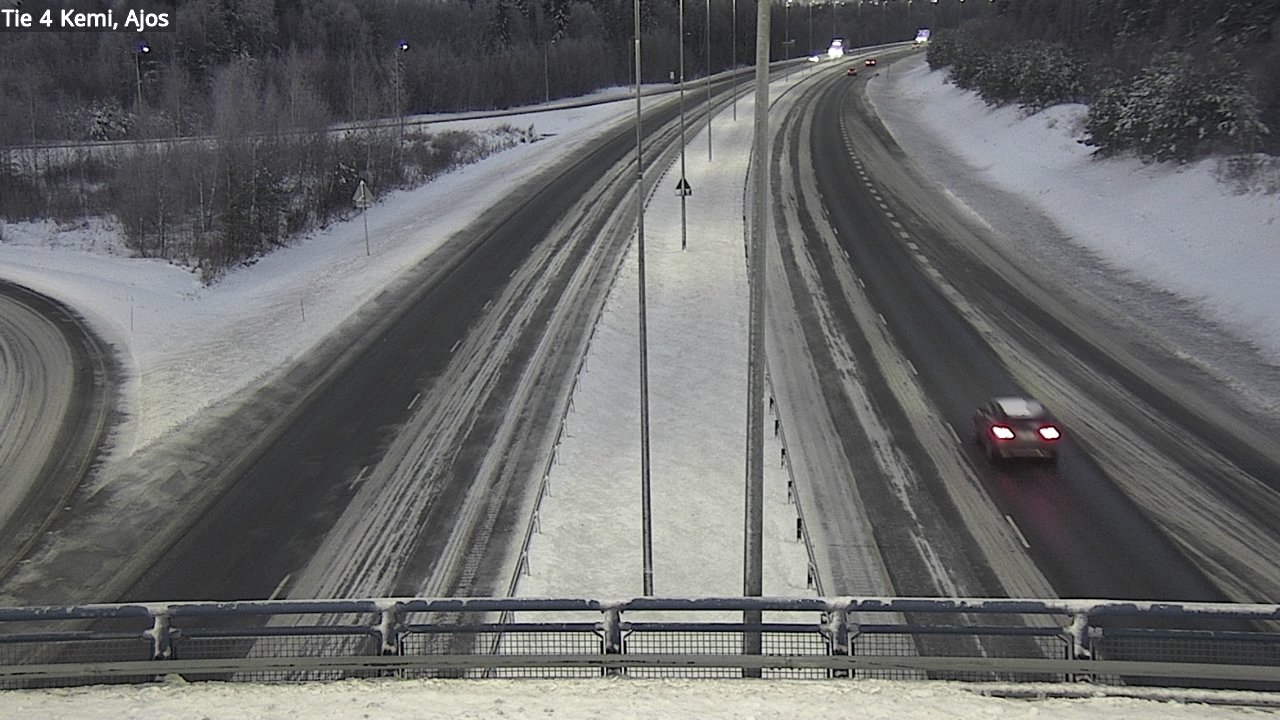 Weather Camera Image Road 4 Kemi, Ajos, Kemi, Lappi