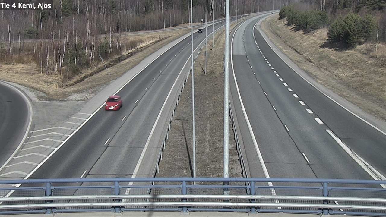 Weather Camera Image Road 4 Kemi, Ajos, Kemi, Lappi