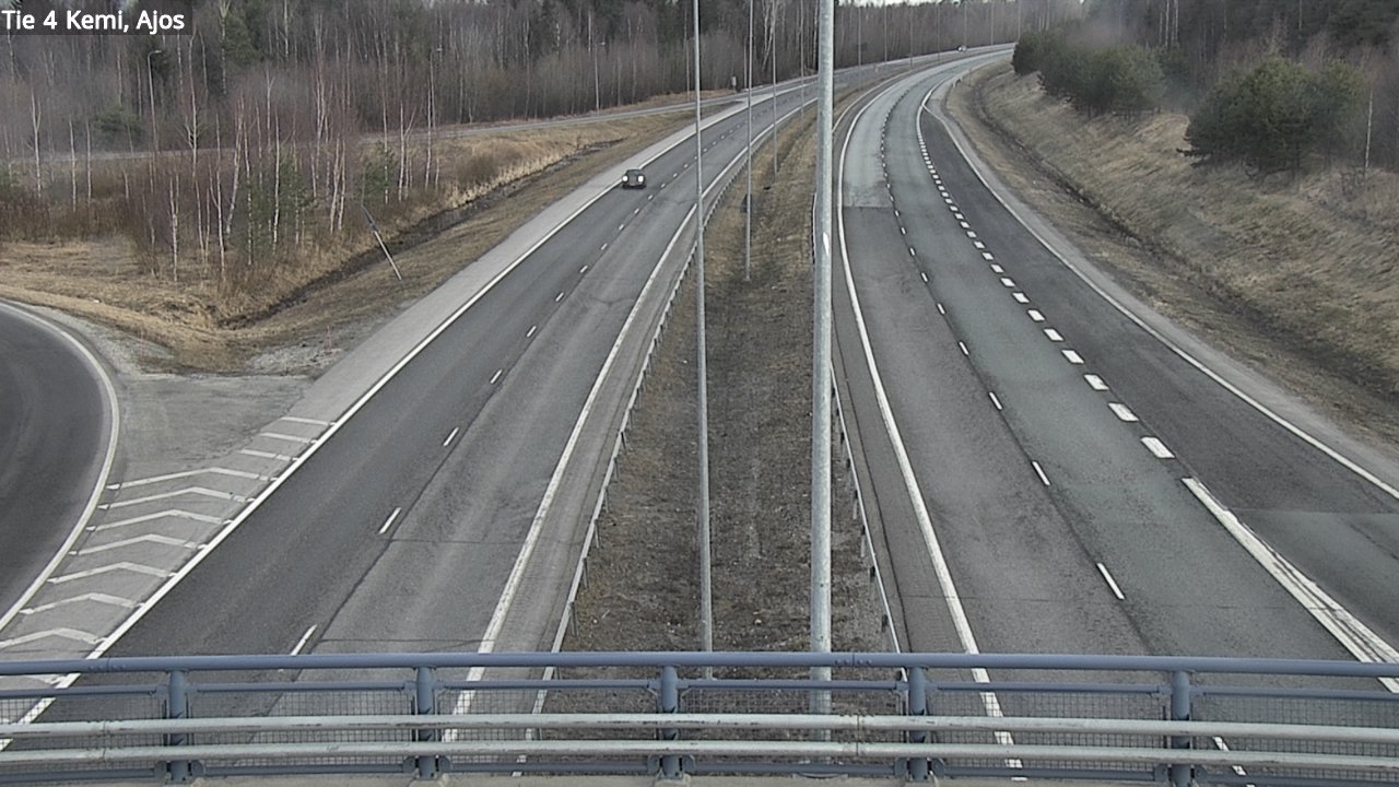 Weather Camera Image Road 4 Kemi, Ajos, Kemi, Lappi