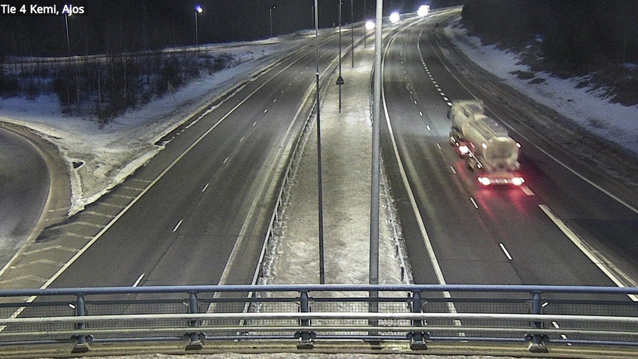 Kelikamerat Kuva Tie 4 Kemi, Ajos, Kemi, Lappi