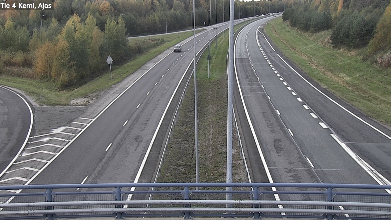 Kelikamerat Kuva Tie 4 Kemi, Ajos, Kemi, Lappi