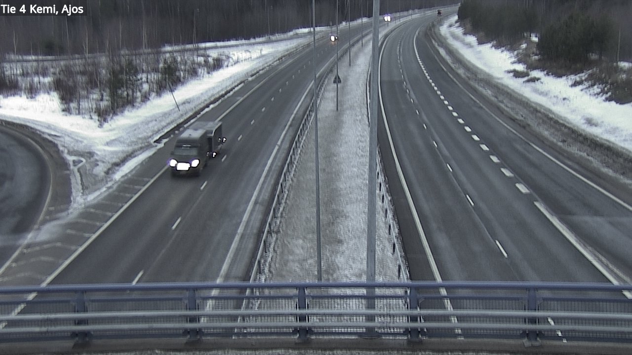 Kelikamerat Kuva Tie 4 Kemi, Ajos, Kemi, Lappi