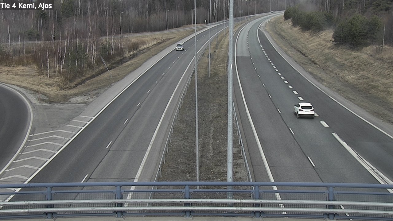 Weather Camera Image Road 4 Kemi, Ajos, Kemi, Lappi