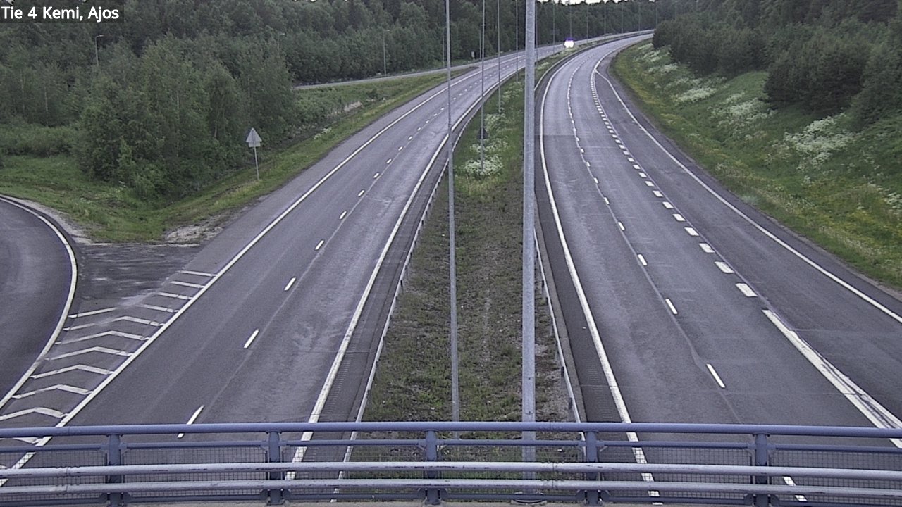 Kelikamerat Kuva Tie 4 Kemi, Ajos, Kemi, Lappi
