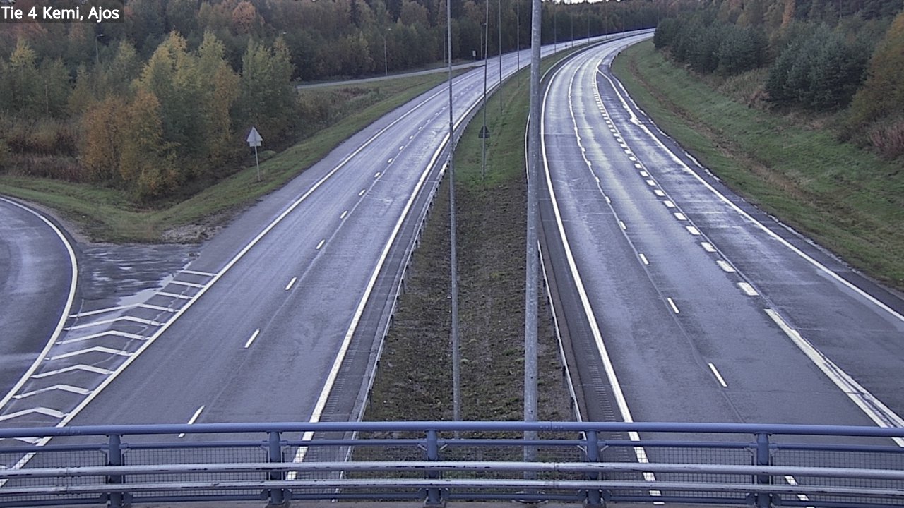 Weather Camera Image Väg 4 Kemi, Ajos, Kemi, Lappi