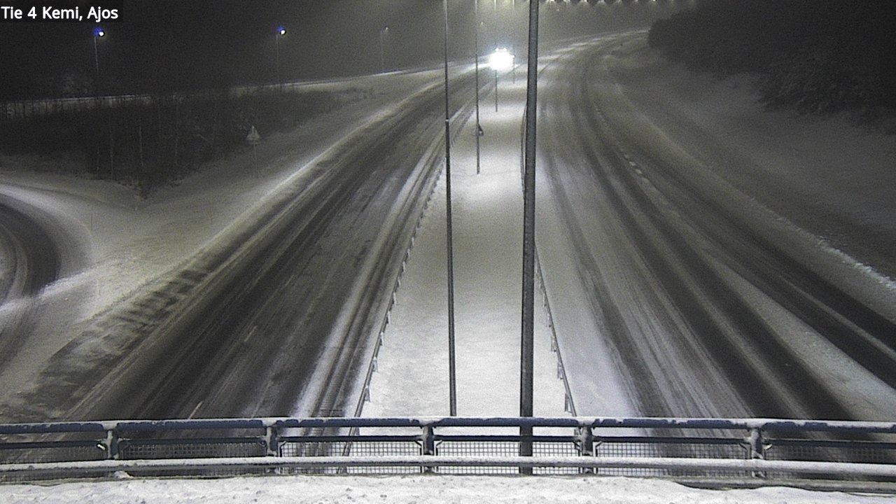 Weather Camera Image Road 4 Kemi, Ajos, Kemi, Lappi