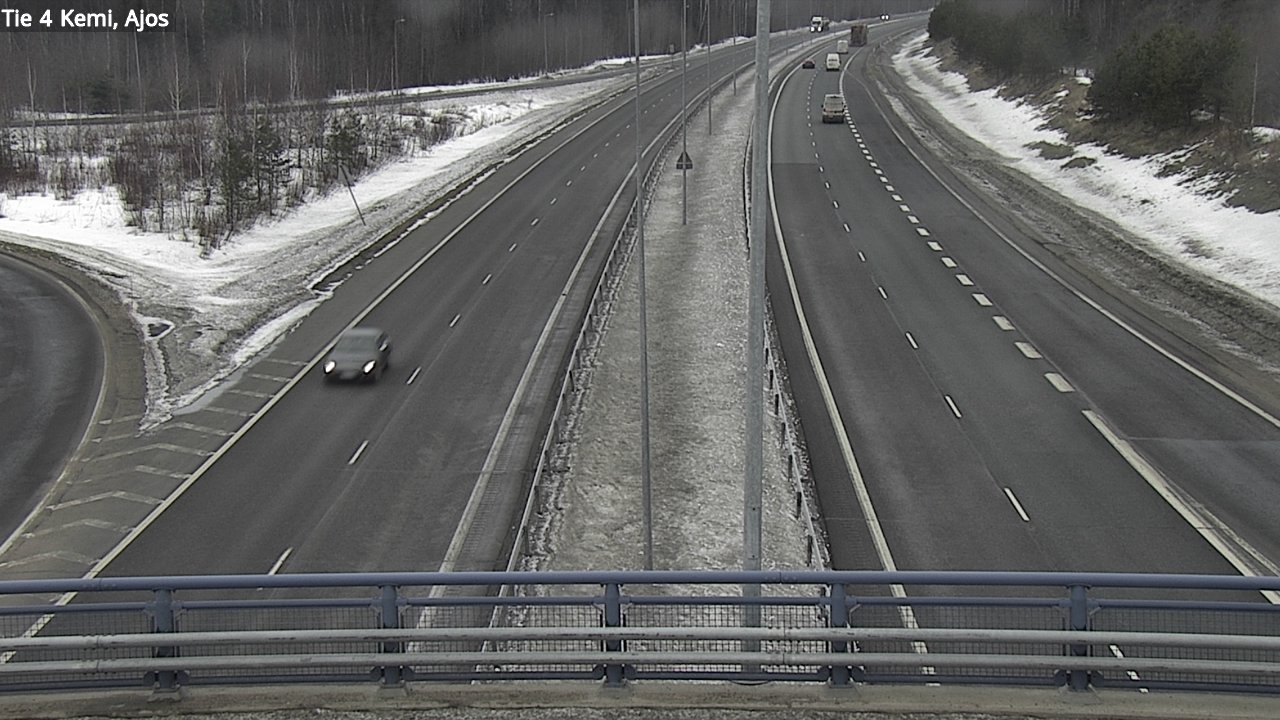 Kelikamerat Kuva Tie 4 Kemi, Ajos, Kemi, Lappi