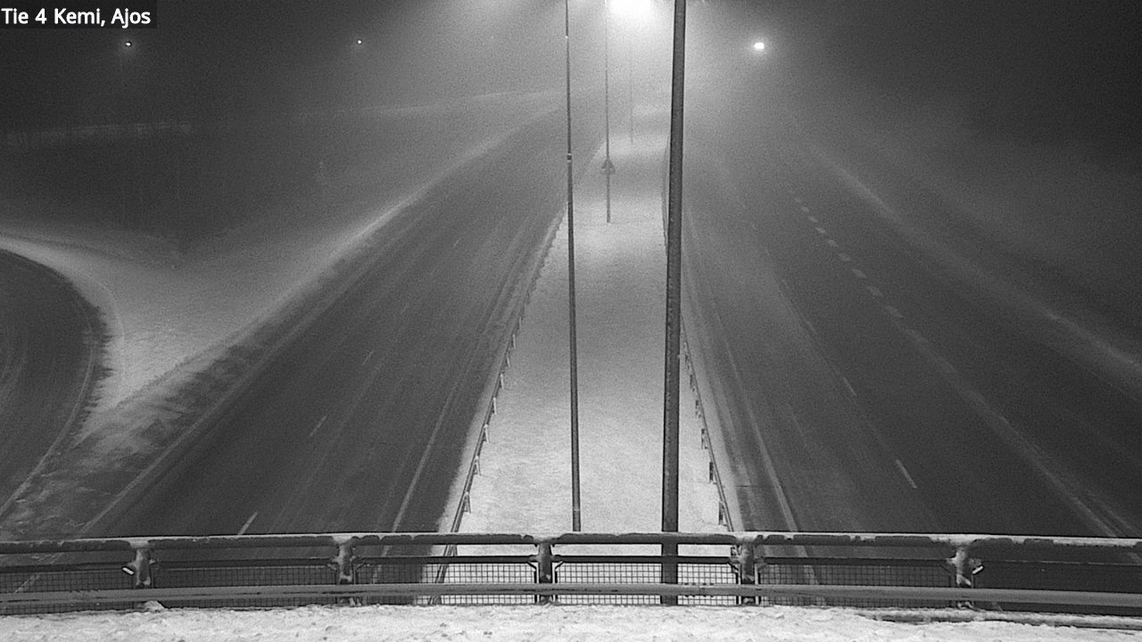 Weather Camera Image Road 4 Kemi, Ajos, Kemi, Lappi