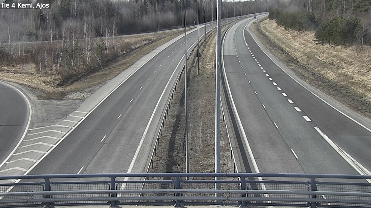 Weather Camera Image Road 4 Kemi, Ajos, Kemi, Lappi