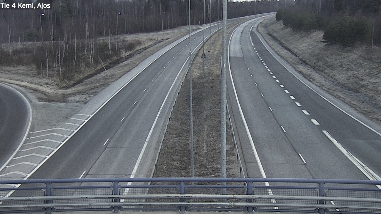 Weather Camera Image Road 4 Kemi, Ajos, Kemi, Lappi
