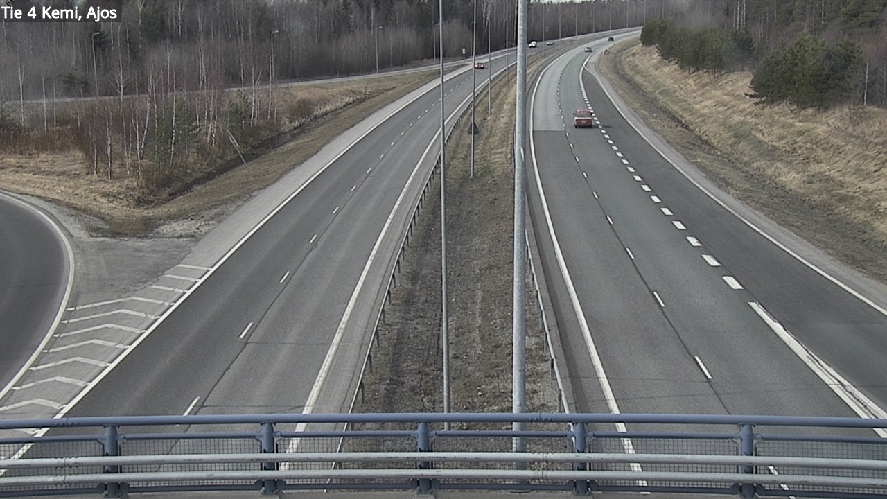 Weather Camera Image Road 4 Kemi, Ajos, Kemi, Lappi