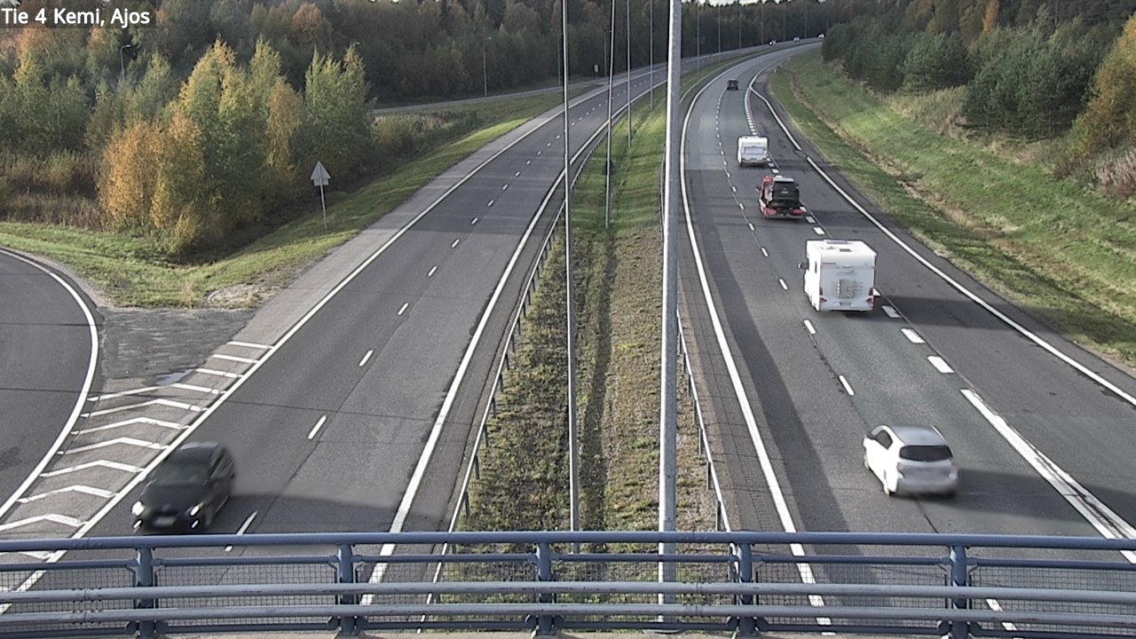 Kelikamerat Kuva Tie 4 Kemi, Ajos, Kemi, Lappi