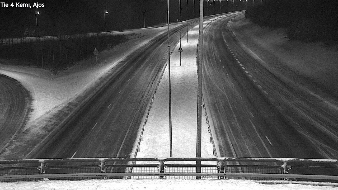 Weather Camera Image Road 4 Kemi, Ajos, Kemi, Lappi