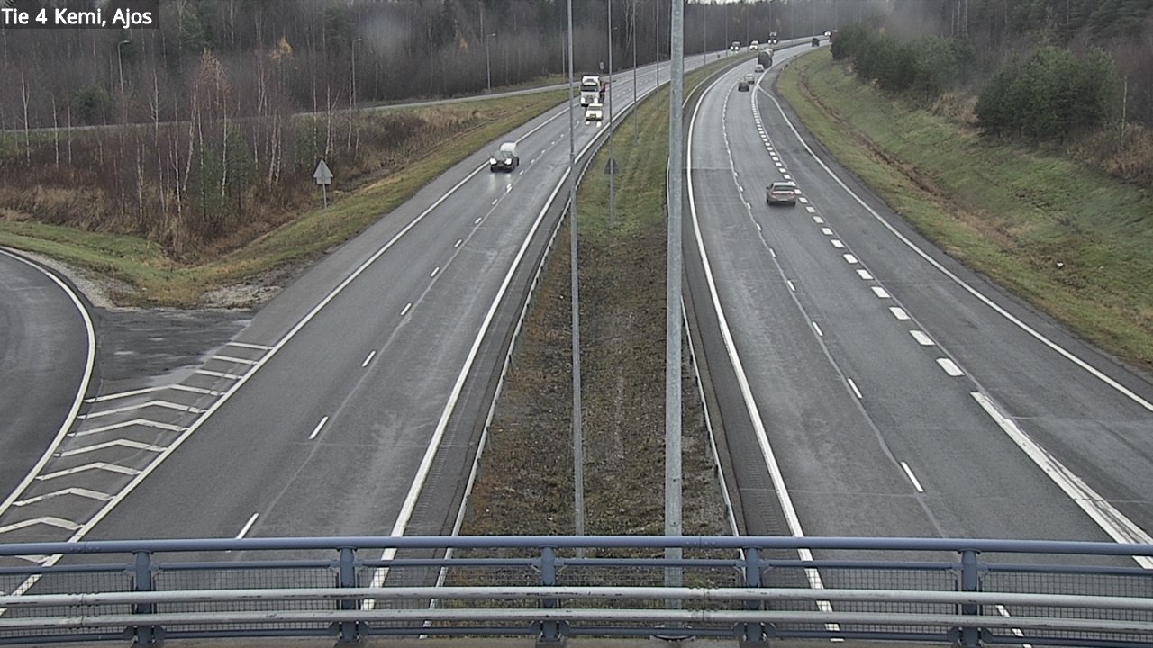 Kelikamerat Kuva Tie 4 Kemi, Ajos, Kemi, Lappi