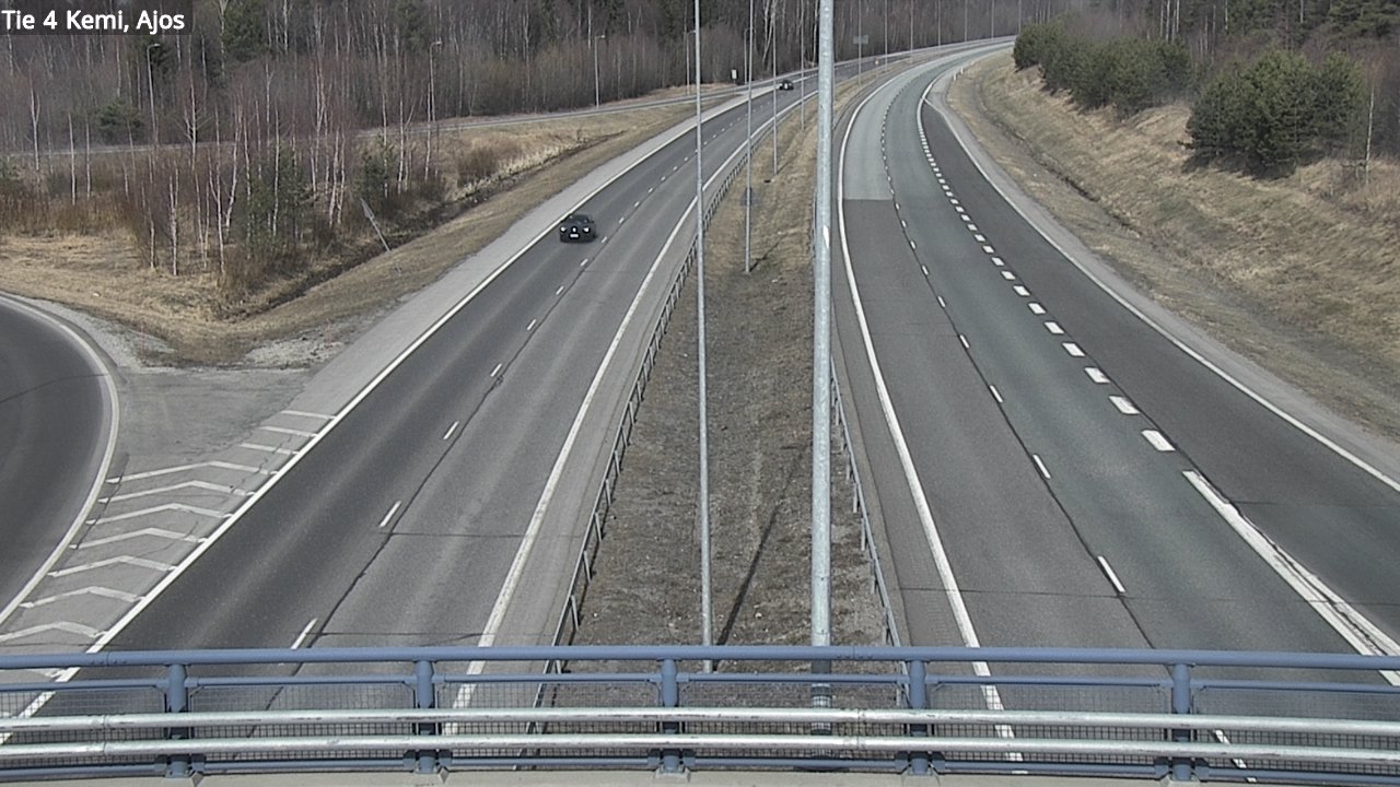 Weather Camera Image Road 4 Kemi, Ajos, Kemi, Lappi