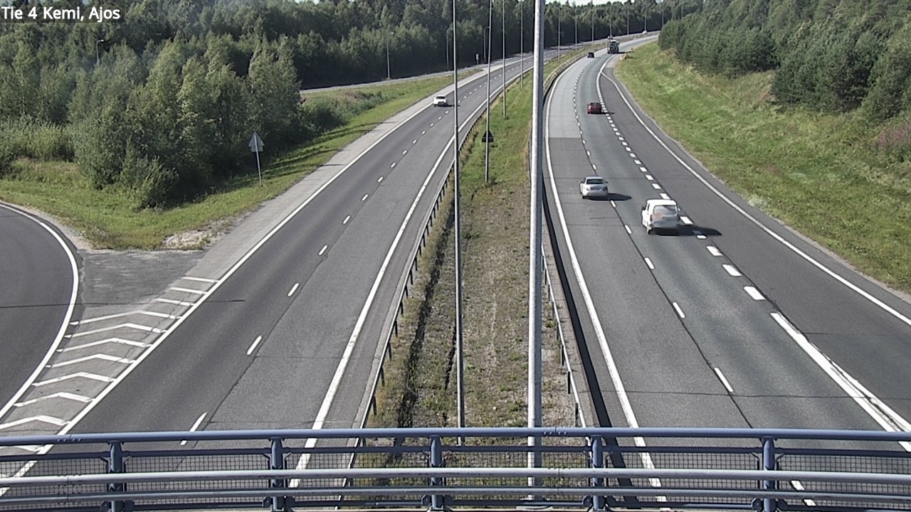 Kelikamerat Kuva Tie 4 Kemi, Ajos, Kemi, Lappi