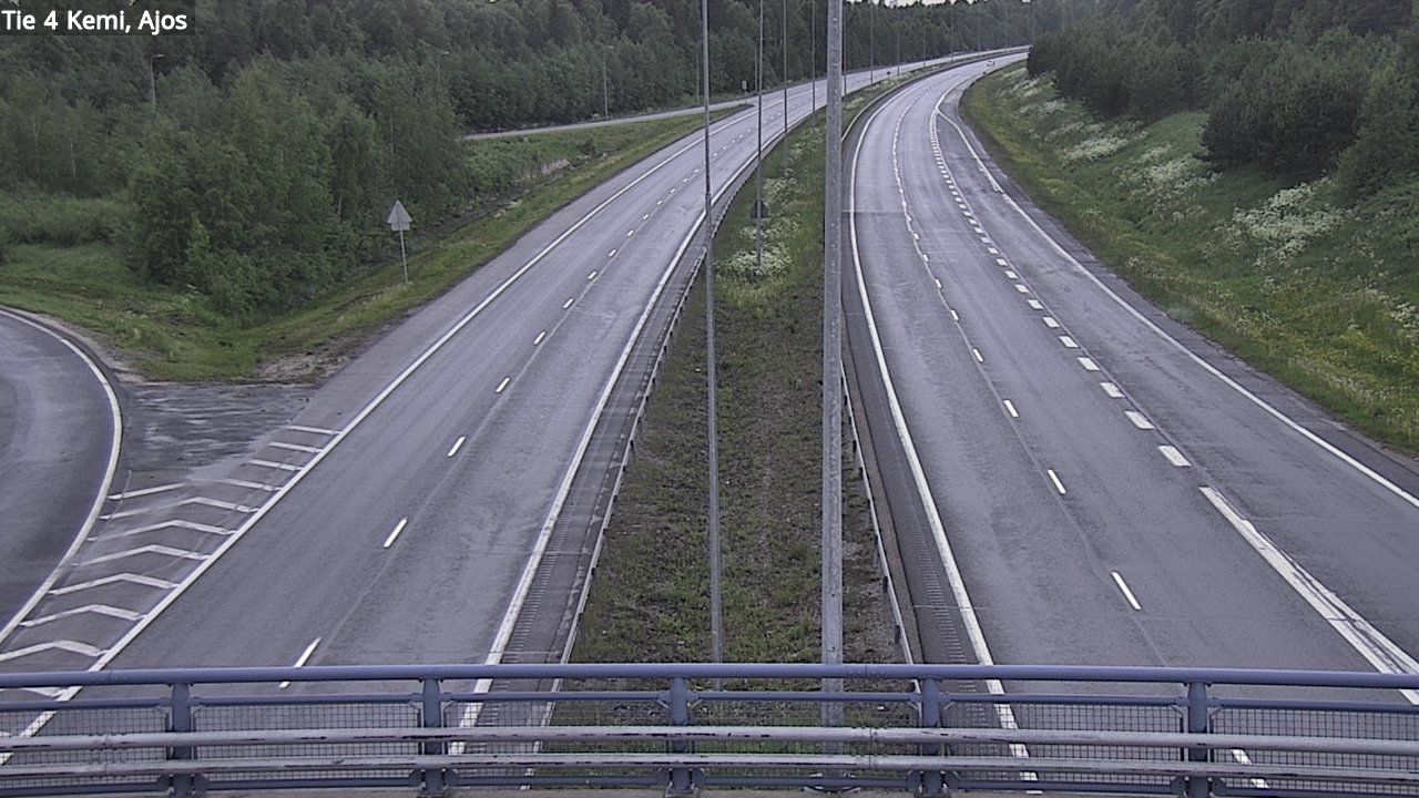 Kelikamerat Kuva Tie 4 Kemi, Ajos, Kemi, Lappi